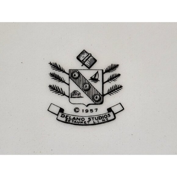 1957 Delano Studios "Things Could Be Worse" Funny Trinket Tray Catchall - Picture 7 of 7